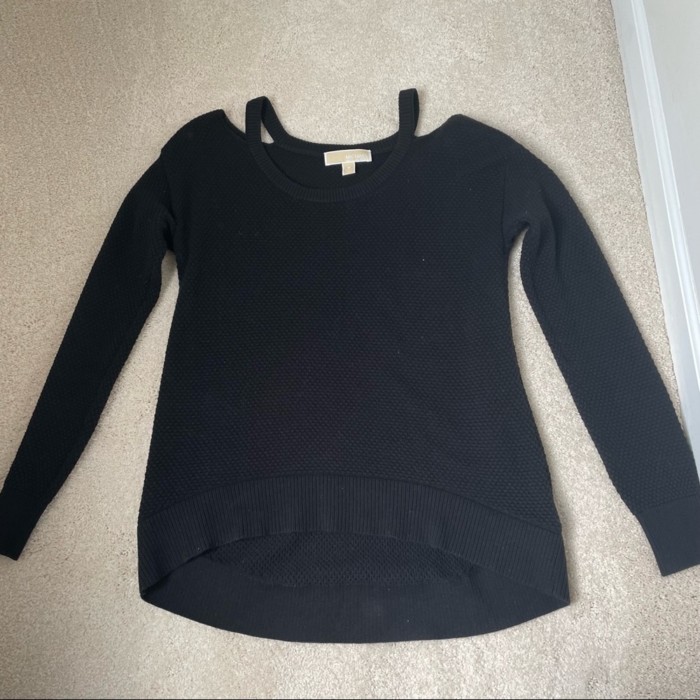 Michael Kors cold-shoulder sweater